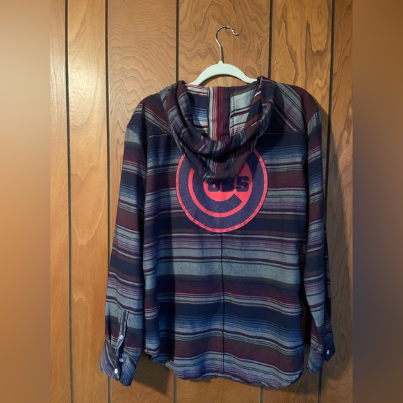 Roxy snap up Mexican blanket pattern flannel - Picture 2 of 7